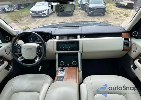 2019 Land Rover Range Rover Hse из США, поврежденный, VIN SALGS2SV2KA555776